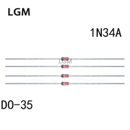 50/20/10Pcs 1N34A 1N34 Diode Germanium Diode 50mA 65V DO-35 (DO-204AH) IN34A IN34 Axial for TV FM AM