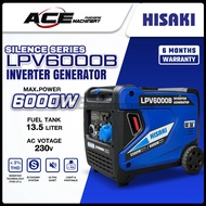 [Hisaki] LPV6000B INVERTER GENERATOR Inverter Genset Silent Compact Petrol Generator 6000Watt Silent
