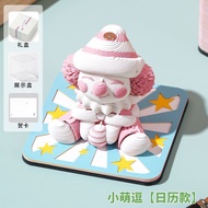 2026新款台历calendar新款3d立体手撕便签日历纸雕可爱小狐狸模型2026年三维创意桌摆25.11.15