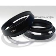 Universal Metal Hood Lens 55mm 55 mm Black