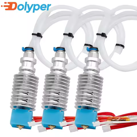 2pcs I3 Mega S Hotend E3D V5 Bowden Upgraded 3D Printer Parts For Anycubic Mega Zero 2.0 Kobra Chiro