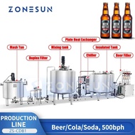 Zonesun Beer Brewing Equipment Beer Making Supplies Commercial Brewing Machine Brewery Supplies Beer