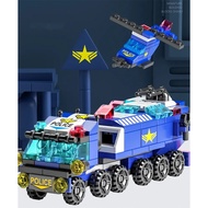 TQK - QunFei 6in1 Police Car Building Blocks Bricks 147 PCS - 5038-6