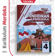 Buku Siswa Pendidikan Pancasila (PPKn) SD/MI Kelas 4 Kurikulum Merdeka Kurmer (WKJ)
