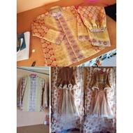 Set Tunang Nikah Sanding Baju Songket (Preloved Mur²)
