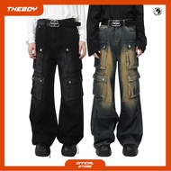 THEBOY-MOSTEM CARGO Jeans Baggy *Recommended Height 178 CM +