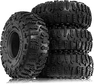 STMU 1.9 S5 Mud Tires Set Offset -10mm Beadlock Wheel Rim for 1/10 RC Crawler Car Axial SCX10 SCX10 