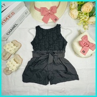 ✻ ∈ Buddy EMBOSSED YAYAMANIN HALTER TOP RIBBON SHORTS TERNO FOR KIDS