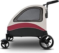 Pet Stroller Multifunctional Dog Cat Jogger Stroller for Medium Small Dogs Cats Travel Folding Carri