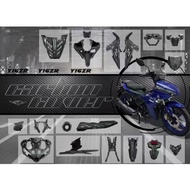 Y16 V1 V2 Y16ZR Full Inner Cover Set Y16ZR HLY Hong Leong / Viss Carbon Inner