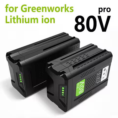 80V 2.0Ah-6.0Ah Replacement Battery for Greenworks PRO 80V Li-ion Battery GBA80150 GBA80150 GBA80200
