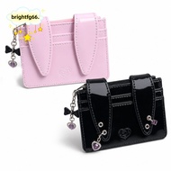 BRIGHTFG66 Card Holder, PU Leather Waterproof Multi-Card Slot Storage Bag, Cute Portable Multi-Card 
