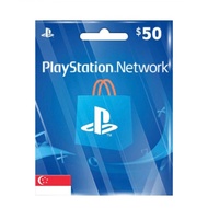 PlayStation store crad Pin SGD$50 PSN crad PlayStation crad PlayStation Store  Gift Card