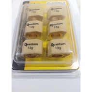 Quantum D TYPE 13g Weight Roller / Bola / Flyball BEAT FI, SCOOPY FI, GY6 Japanese Teflon 6 pieces