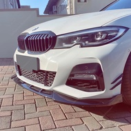 Front Bumper Splitter Lip Spoiler Diffuser For BMW G20 G21 330d 330i 330e M340i M340d M Sport 2019-