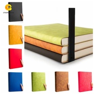 CREAMCANVAS​ Large Notebook, 200 Pages Horizontal Line A4 Thick Notebook, Painting Notebook PU Cover