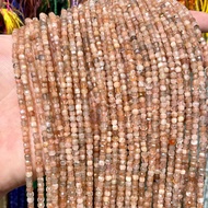 Sunstone Sun Stone Mixed Colors Cube Shape Square 2x2 mm Long Line