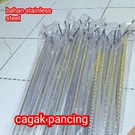 jagrak Pancing Stainless Cagak tegek Cagak Pancing penyangga pancing nyobok