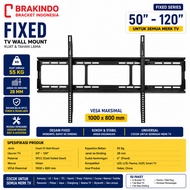 XIAOMI TCL SONY TV Bracket 50-120 Inch Universal Brakindo Wall Mount Fixed TV Bracket Wall Mount VES