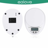 1/2 Dido 5kg 5000g/1g Digital Kitchen Food Scale Balance Electronic Diet Weight Postal