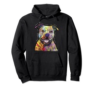 Beware Of Pit Bulls, Dean Russo Pitbull Original - Dog Lover Pullover Hoodie