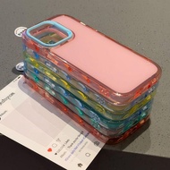 Solid Color Original New Jelly Wave Pattern Case for iPhone 17 / 13 Pro Max / 12 Pro Max / 17 Pro / 