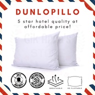 Dunlopillo 5 Star Quality Pillow Bantal Hotel Gebu 19" x 29"