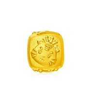 CHOW TAI FOOK 999 Pure Gold Charm - Zodiac Tiger Collection [Crown Cube] R28834