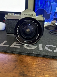 Nikomat/Nikkormat FTN w/ Vivitar Wide Lens & Nikon/Nikkor Zoom