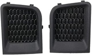 I-Match Auto Parts (Set Of 2) Front Left Driver and Right Passenger Side Outside Bumper Cover Grille