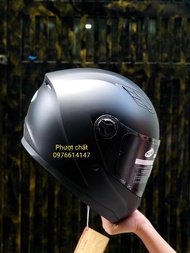 Nón bảo hiểm Fullface Asia đen nhám MT136 chính hãng