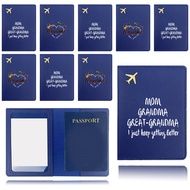 Passport Cover Handbag Card Slot Wallet Travel Case Document Bag Passport Holder ID Card Pocket Saru