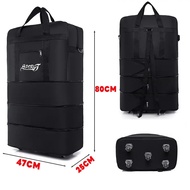 กระเป๋าลาก กระเป๋าเดินทาง 27/32นิ้ว กระเป๋าเดินทางล้อลาก กระเป๋าใส่เสื้อผ้า กระเป่า แบบพับเก็บได้ หมุนได้ 360องศา สามารถถือหรือสะพายได travel bag luggage bag