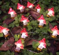 全城熱賣 - [浪漫仿真蘑菇] 聖誕節裝飾 聖誕燈飾 3米30燈 電池款AA電3粒 (不含電池)
