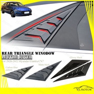 For 2020 - 2022 Hyundai Elantra CN7 Side Window Cover Elantra Rear Triangle Window Louvre Cover Prot