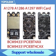 TA WiFi Airport Card BCM94331PCIEBT4CAX Bluetooth 4.0 For Macbook Pro A1278 A1286 A1297 2011 2012 BC