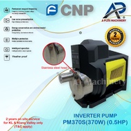 CNP Inverter Water Booster Pump PM370S (0.5HP) (adjustable pressure pump) pam air water pump home pu