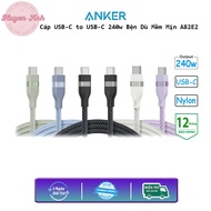 Anker 240w A82E2 USB-C to USB-C Fast Charging Cable Soft and Smooth Charging for lP15 16, Samsung, A