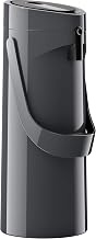 Tefal Jug, Pump, Ponza, Plastic with Glass liner, Black 64.2 Fl Oz