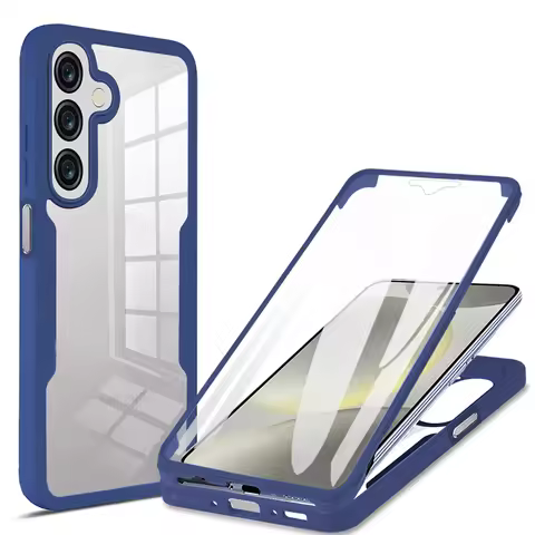 360° Protection Shockproof Case For Samsung Galaxy A30 A32 A33 A34 A35 A36 Funda Double Side Soft Si
