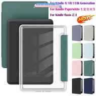 EMOTEPH 6-6.8 inch e-Reader , Auto Sleep/Wake Acrylic M2L3EK C2V2L3 Folio Cover, Leather Anti Scratc