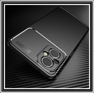 oppo reno 8z reno8 z 5g auto focus carbon original case soft cover tpu - hitam. oppo reno 8z 5g