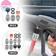 Pressure Washer Adapter Kit M22-14 and 15mm Swivel to 3/8inch Quick Connect 3/4inch to 1/2inch Quick