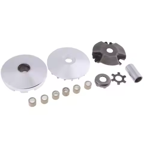 Durable Racing Variator Set Metal Iron Motorcycle Parts for Yamaha Jog 50 3kj and 50cc Scooter Tunin