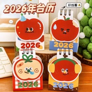 Cute Cartoon 2026 Year Calendar Mini Desk  Decorative Calendar