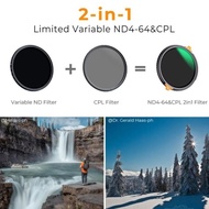 Cheap Knf Concept Filter Nano X Variable Nd 4-64 + Cpl - 43Mm