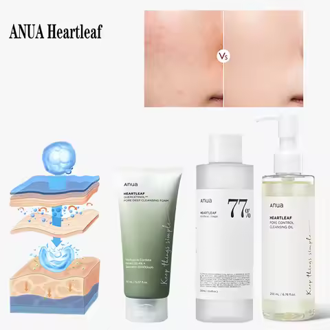 Anua Skincare HeartLeaf 77 Toner Moisturizing Pore Cleansing Oil Exfoliating Oil Control Quercetin F