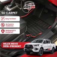 Toyota Hilux Revo 2016-2019 5D Carpet Car Mat Floor Mat TPE Carpet OEM Karpet Car Floormat