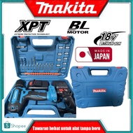 Makita HP331 Electric Cordless Wrench 2 Battery High Power Drill Multifunctional Cordless Screwdriver Power Tool Set