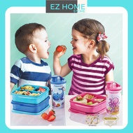 Tupperware -Lollitup / 550ml x 4pcs / 3 Compartment / Lunch Box / Food Container